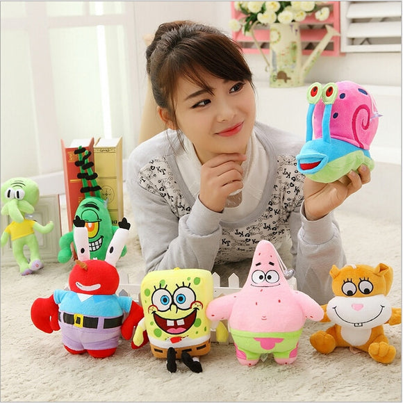 7 pcs Cute Soft Plush Toys