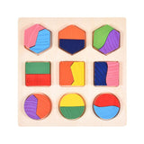 3D Wooden Toys Jigsaw Maze Montessori