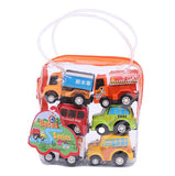 6pcs Pull Back Car Toys