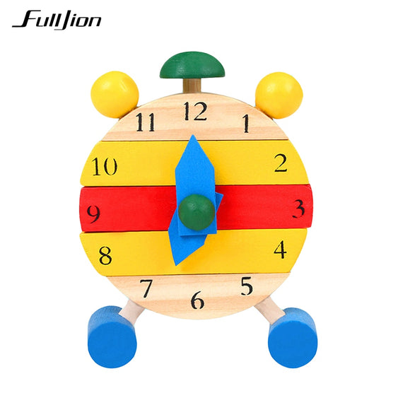 Wooden Clock Montessori  3D Puzzle