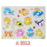 30cm Alphabet  Wood Jigsaw Toys