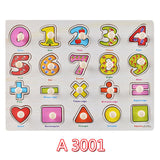 30cm Alphabet  Wood Jigsaw Toys