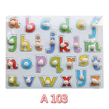 30cm Alphabet  Wood Jigsaw Toys