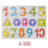 30cm Alphabet  Wood Jigsaw Toys