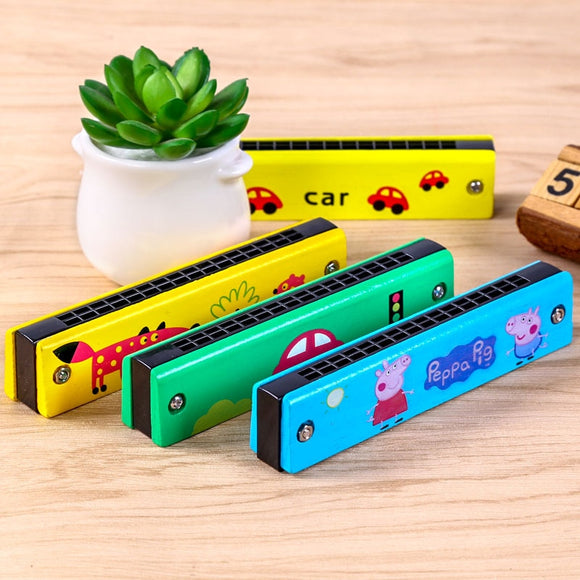 Harmonica Wooden Toy