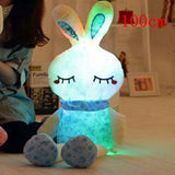 75/100cm Colorful Rabbit Plush Toy