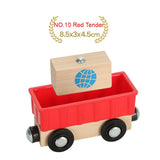 Wood Magnetic Train Toys