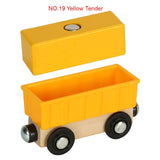 Wood Magnetic Train Toys