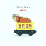 Wood Magnetic Train Toys