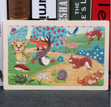 24 Pieces Wooden Puzzle