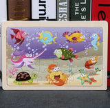 24 Pieces Wooden Puzzle