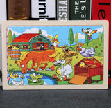 24 Pieces Wooden Puzzle