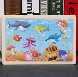 24 Pieces Wooden Puzzle