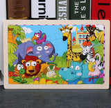 24 Pieces Wooden Puzzle